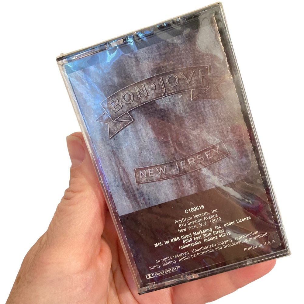 Bon Jovi New Jersey Cassette Sealed